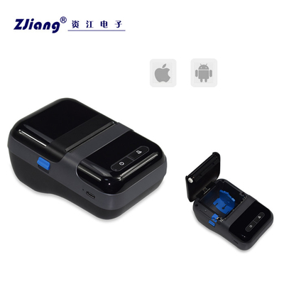Stampatore termico senza fili tenuto in mano a 2 pollici Royal Mail dell'etichetta di 58mm Bluetooth