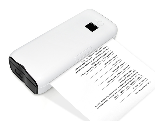 Stampante portatile wireless Stampante per carta A4 per piccoli documenti BT 210 mm
