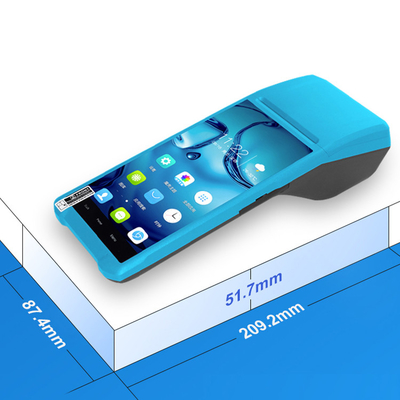 cellulare terminale tenuto in mano tutto di pagamento di posizione di 3g 4g in una macchina 5,5&quot; di posizione schermo attivabile al tatto