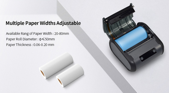 OEM mobile tenuto in mano ZJ-8007 di 3inch 80mm Portbale Mini Thermal Printer