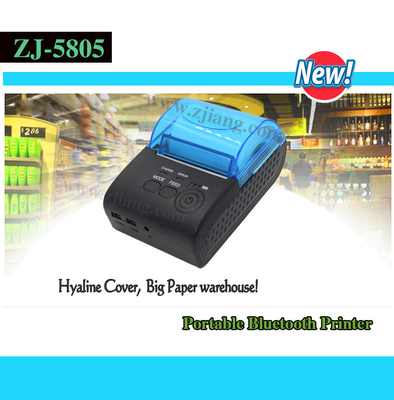Stampante termica di Mini Portable Waybill Printer Bluetooth 58mm ZJ-5805
