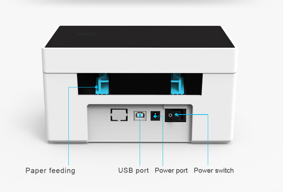 Lan ZJ9220 di USB a 4 pollici termica della stampante dell'etichetta della lista dei passeggeri portatile di Bluetooth