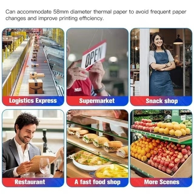 Touch screen tenuto in mano tutto di Android del terminale nei sistemi di un di posizione punto di vendita del sistema