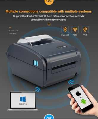 Stampante 4x6 del creatore dell'etichetta di trasporto di Bluetooth per Fedex USPS