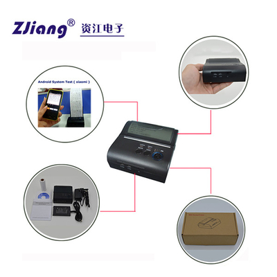 stampa di codice di Bluetooth Mini Thermal Printer For Barcode Qr dell'etichetta 3inch di 80mm