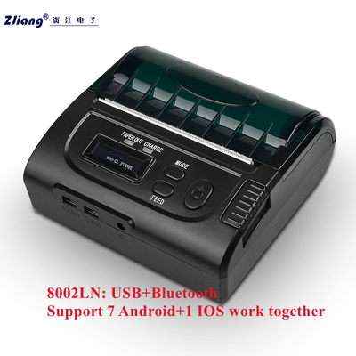 Stampatore a 3 pollici portatile Wireless For Android della ricevuta del termale di Bluetooth 80mm
