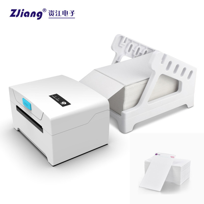 Stampante per etichette di spedizione da 3 pollici 80 mm, stampante per etichette con codici a barre Bluetooth wireless