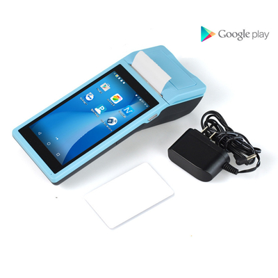 Stampante termica Pos portatile Android da 5,5 pollici PDA All In One Stampante per ricevute da 58 mm