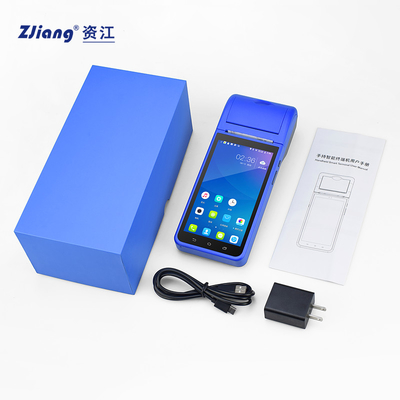 Android 8.1 PDA POS terminale mobile portatile mini con stampante da 58 mm