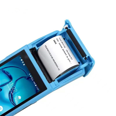 Terminale POS Android da 5,5 pollici Bluetooth / USB con stampante integrata da 58 mm