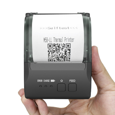 telefono cellulare portatile tenuto in mano di Android della ricevuta di Mini Thermal Printer For Thermal della radio di 58mm